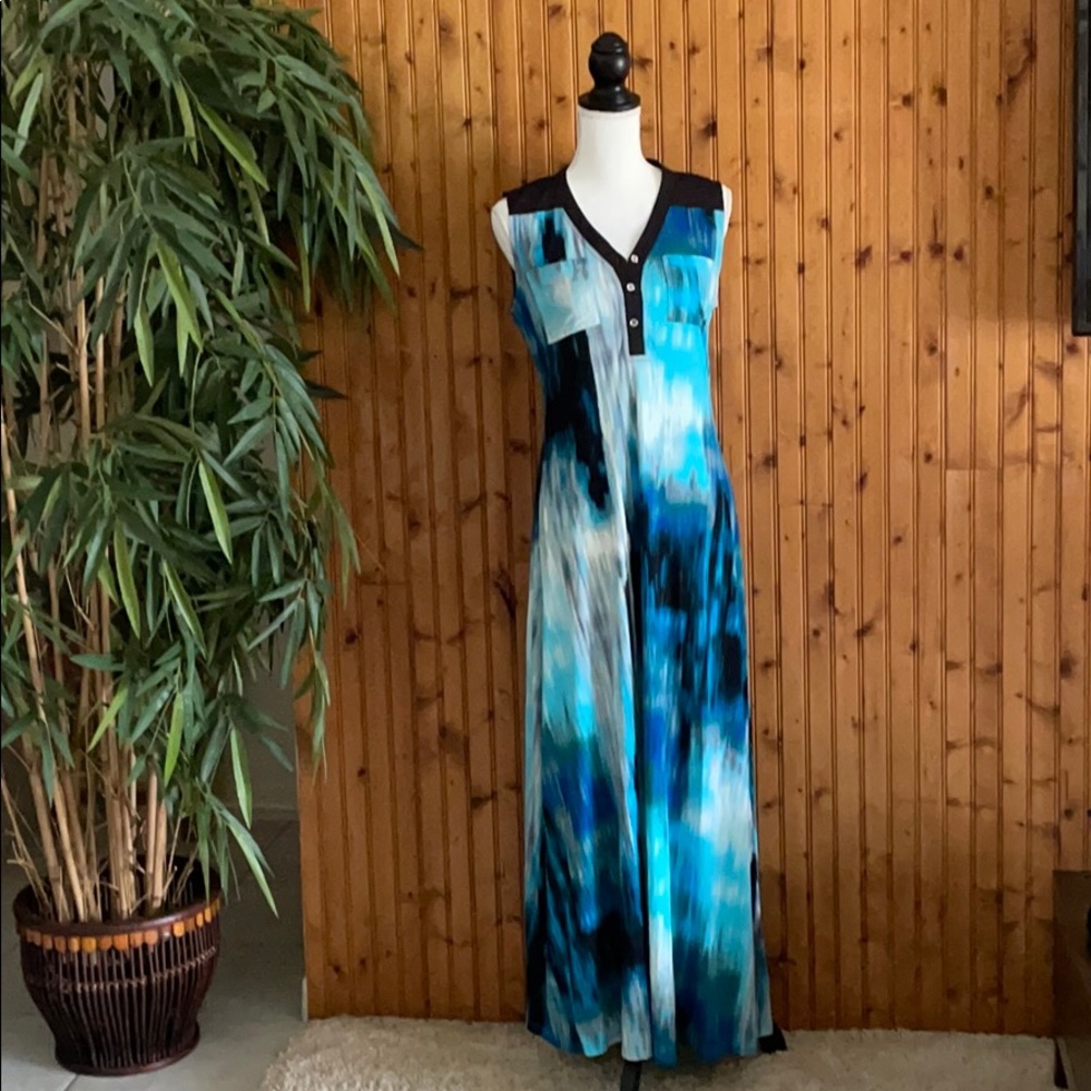 Calvin Klein Long Maxi Sleeveless Dress